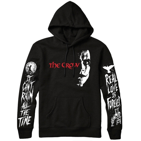 Cavity Colors Other - THE CROW: REAL LOVE IS FOREVER - PULLOVER HOODIE
